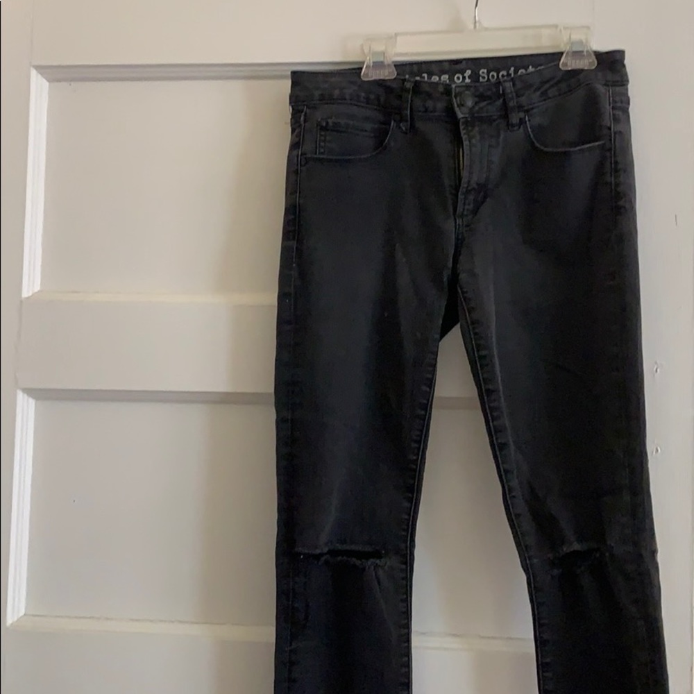 Articles Of Society Black Jeans